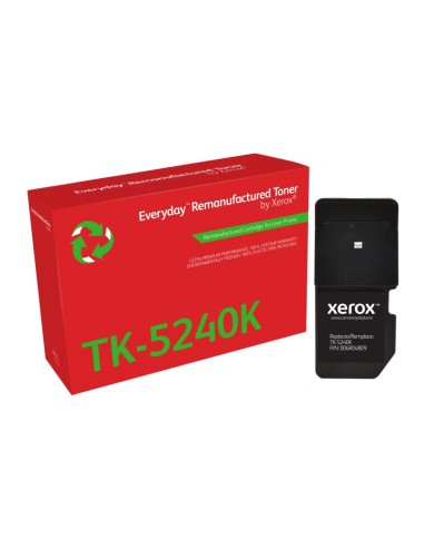Xerox Everyday Kyocera TK5240 Negro Cartucho de Toner Remanufacturado - Reemplaza 1T02R70NL0/TK5240K