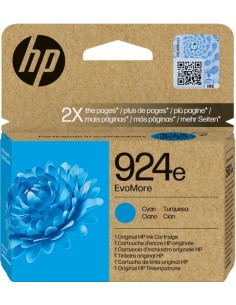 HP 924e Cyan Cartucho de Tinta Original - 4K0U7NE