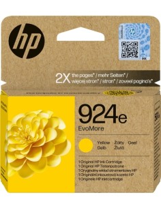 HP 924e Amarillo Cartucho de Tinta Original - 4K0U9NE