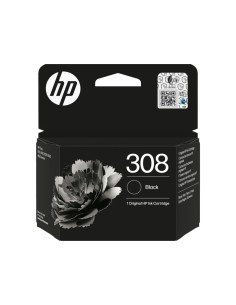 HP 308 Negro Cartucho de Tinta Original - 7FP21UE
