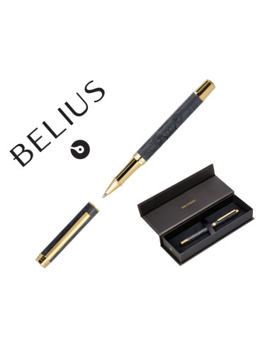 Roller belius wild west aluminio color negro dorado tinta color negro caja de diseno