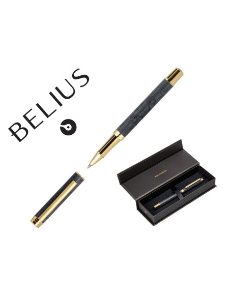 Roller belius wild west aluminio color negro dorado tinta color negro caja de diseno Roller belius wild west aluminio color negro dorado tinta color negro caja de diseno