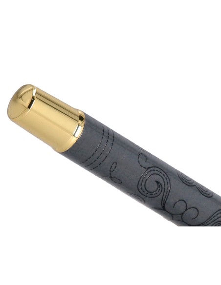 Roller belius wild west aluminio color negro dorado tinta color negro caja de diseno Roller belius wild west aluminio color negro dorado tinta color negro caja de diseno