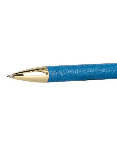 Boligrafo belius wild west aluminio color azul marino dorado tinta color azul caja de diseno Boligrafo belius wild west aluminio color azul marino dorado tinta color azul caja de diseno
