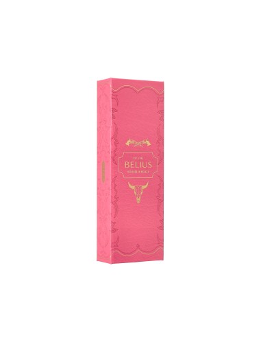 Roller belius wild west aluminio color rosa dorado tinta color negro caja de diseno
