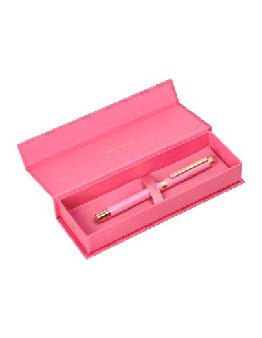 Roller belius wild west aluminio color rosa dorado tinta color negro caja de diseno