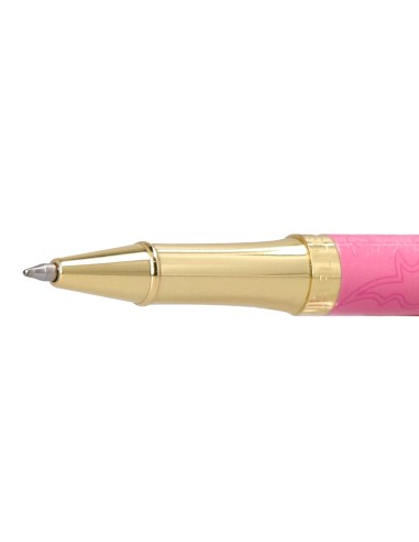 Roller belius wild west aluminio color rosa dorado tinta color negro caja de diseno