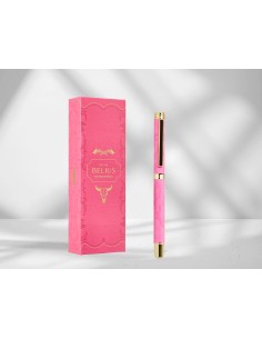 Roller belius wild west aluminio color rosa dorado tinta color negro caja de diseno