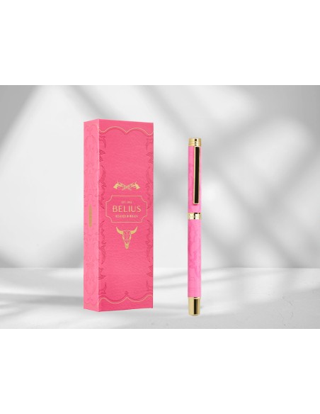 Roller belius wild west aluminio color rosa dorado tinta color negro caja de diseno Roller belius wild west aluminio color rosa dorado tinta color negro caja de diseno