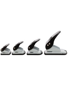 Taladrador q connect kf14221 2 taladros color negro abertura 35 mm capacidad 40 hojas