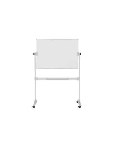 Pizarra blanca bi office ayda magnetica acero lacado volteable movil 1065x75 cm