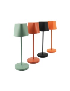 Lampara de escritorio unilux ava resto led 1w 150 lumenes color rojo ladrillo