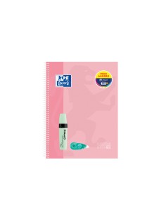 Cuaderno espiral oxford ebook 10 tapa extradura din a4 120h cuadro 5 mm pack fancy roller pack rotuladores