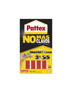 Cinta doble cara pattex precortada extra fuerte blister de 12 unidades