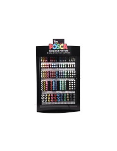 Expositor de suelo rotulador uni posca marcador de pintura 281 unidades colores surtidos