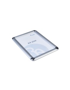 Marco porta anuncios rocada clip din a4 marco de aluminio anodizado 21x297 cm