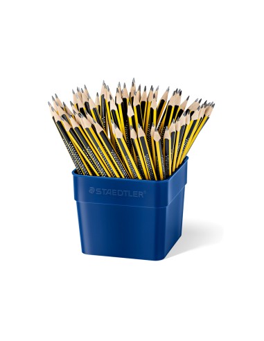 Lapices de grafito staedtler 183 triplus slim hb bote de 72 unidades