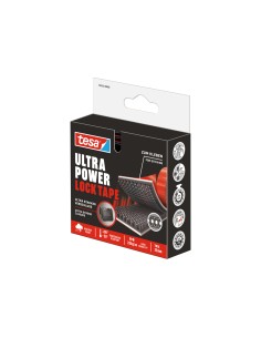Cinta adhesiva tesa ultra power lock tape 1 mt x 25 mm