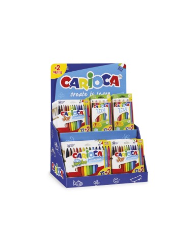 Expositor sobremesa carioca counter 48 unidades joy jumbo tita 122 unidades