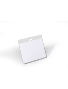 Identificador durable pvc con perforacion para clip 60x90 mm