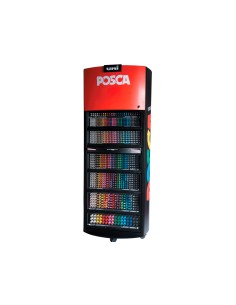 Rotulador uni posca marcador de pintura expositor suelo de 1930 unidades colores surtidos