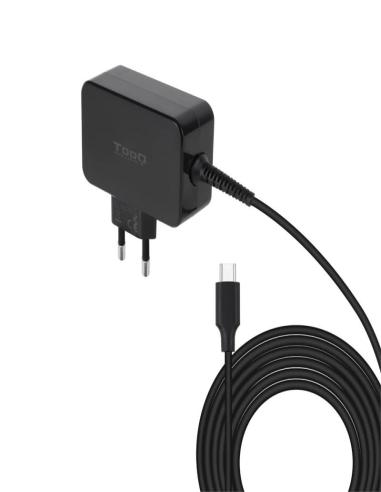 Tooq Cargador portátil GAN USB-C PD 45W Negro