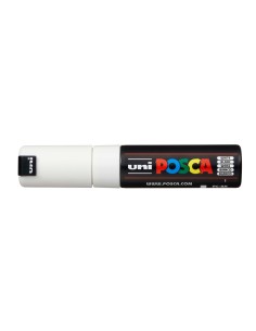 Rotulador uni posca pc 8k blanco