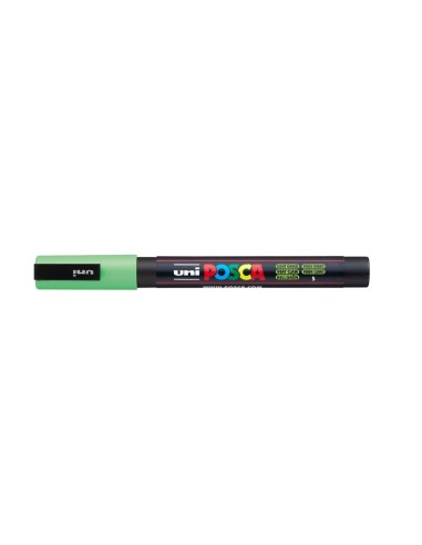 Rotulador uni posca 09 13 mm pc 3m verde claro