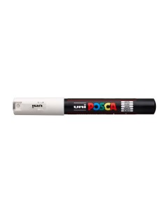 Rotulador uni posca 07 mm pc 1m blanco