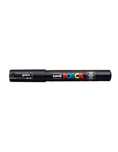 Rotulador uni posca 07 mm pc 1m negro