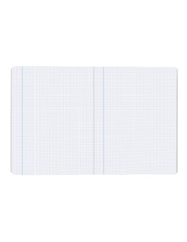 Libreta liderpapel smart a5 plus 32 hojas 75g m2 cuadro 3mm con margen colores surtidos