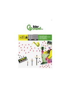 Bloc musica y canto liderpapel pentagrama interlineado 2 mm cuadricula 5mm din a4 24 hojas 100g m2