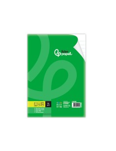 Recambio liderpapel din a4 100 hojas 75 gr pauta 4 35mm con margen 4 taladros
