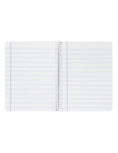 Cuaderno espiral liderpapel din a4 witty tapa dura 80h 90gr rayado montessori 5mm colores surtidos