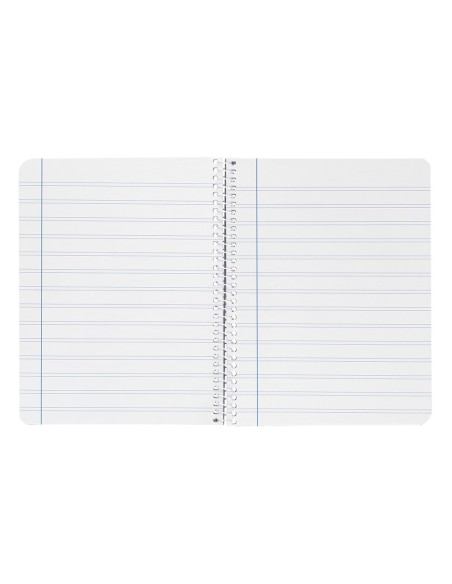 Cuaderno espiral liderpapel din a4 witty tapa dura 80h 90gr rayado montessori 35mm colores surtidos