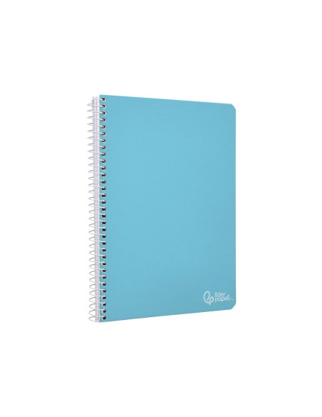 Cuaderno espiral liderpapel din a4 witty tapa dura 80h 90gr liso sin margen colores surtidos