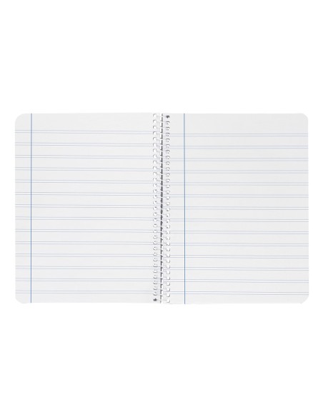 Cuaderno espiral liderpapel din a4 witty tapa dura 80h 90gr pauta 25mm con margen color naranja