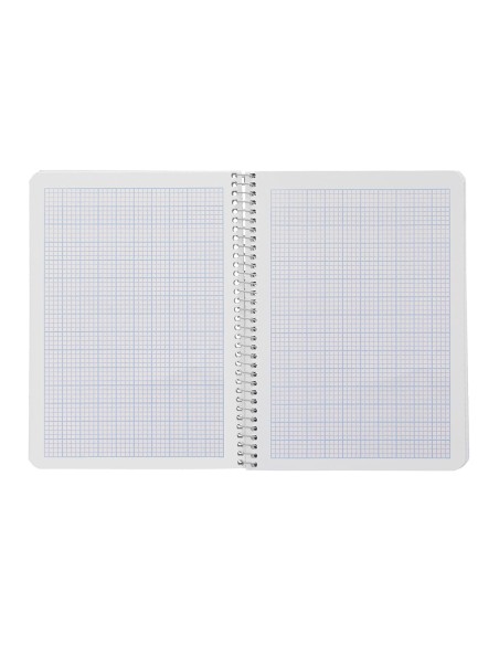 Cuaderno espiral liderpapel din a4 smart tapa blanda 80h 75gr rayado nº46 colores surtidos