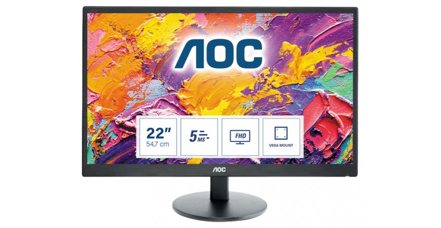 Moniteur PC Lenovo 17 Pouces - Écran Plat TFT - Occasion